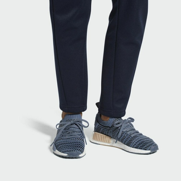 Adidas NMD_R1 STLT PRIMEKNIT Raw Steel NWT CQ2029 - Picture 5 of 8